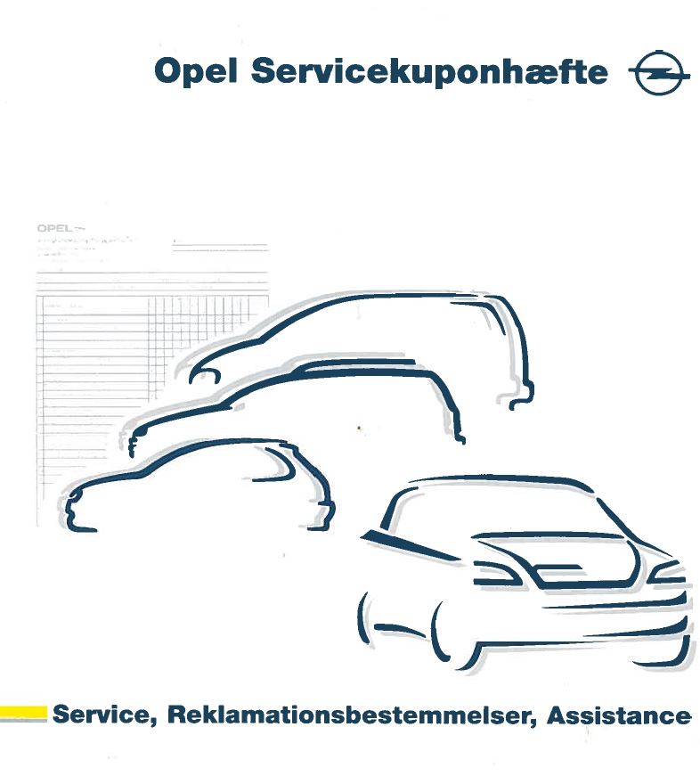 Opel Astra Servicehæfte