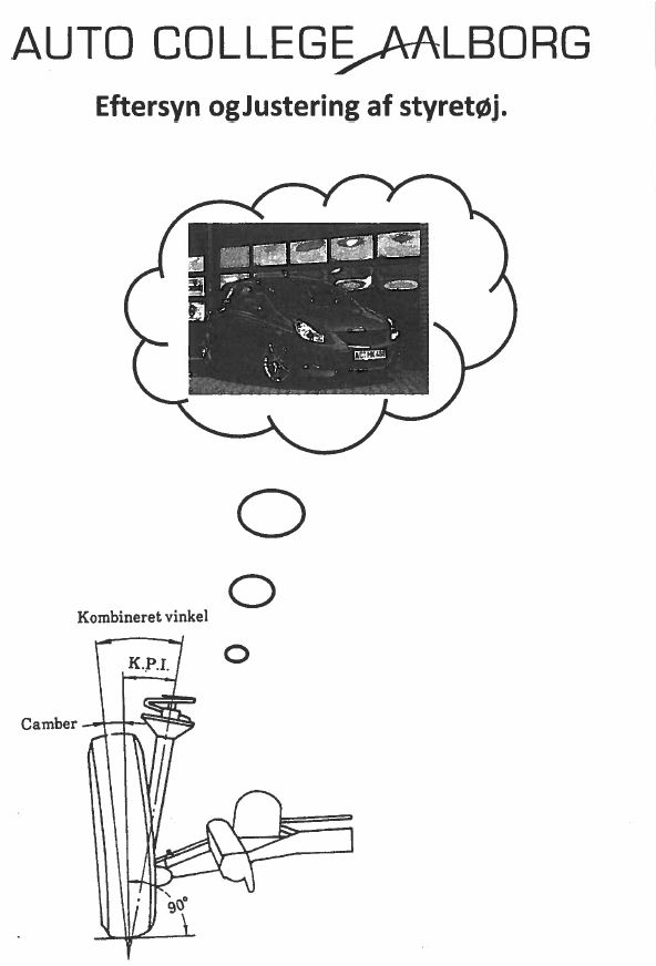 Kontrol af styretøj Instruktion